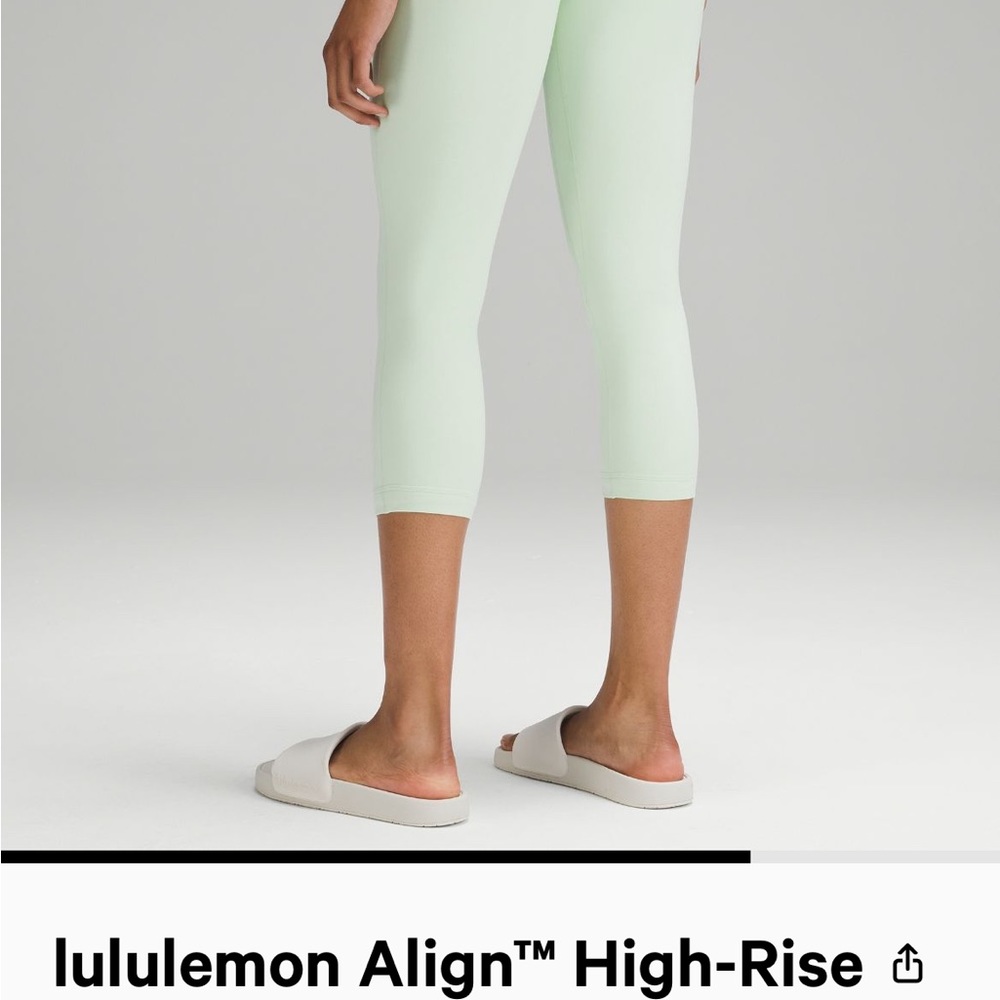 Lululemon Align HR Crop 10 - Picture 2 of 6